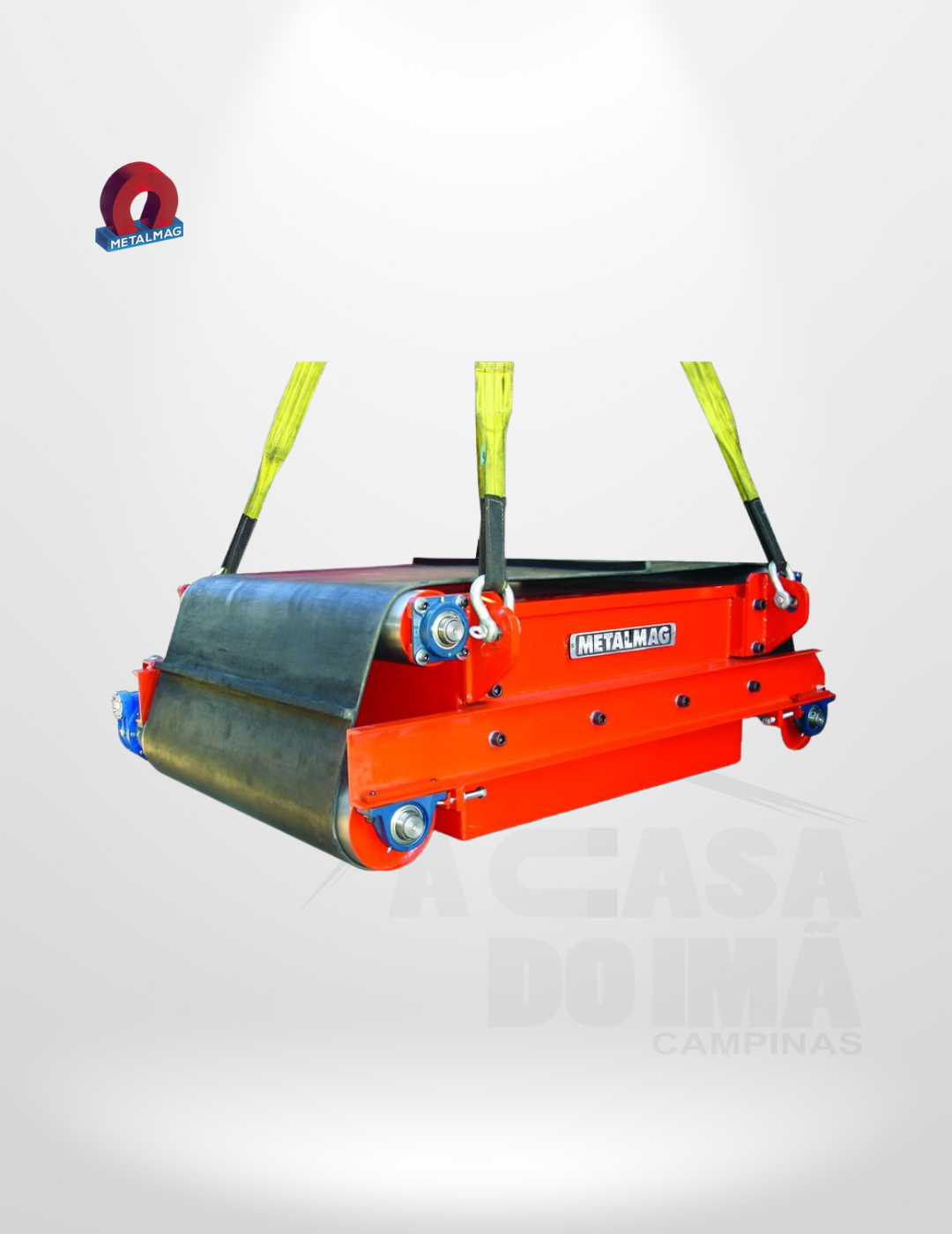 Separador Magnético Suspenso - Limpeza Automática