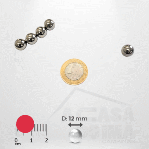 Esfera de Neodímio - Ø 12mm