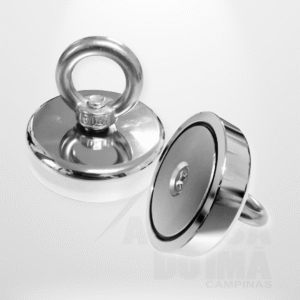 Ímã para Pesca Magnética - Ø 70 x 17 mm - Capacidade 180kg